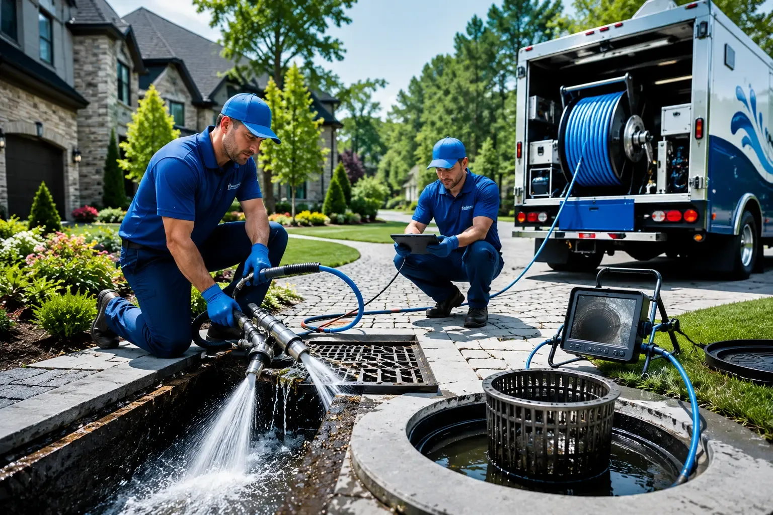 Local outdoor drain cleaning professionals in Jones, LA